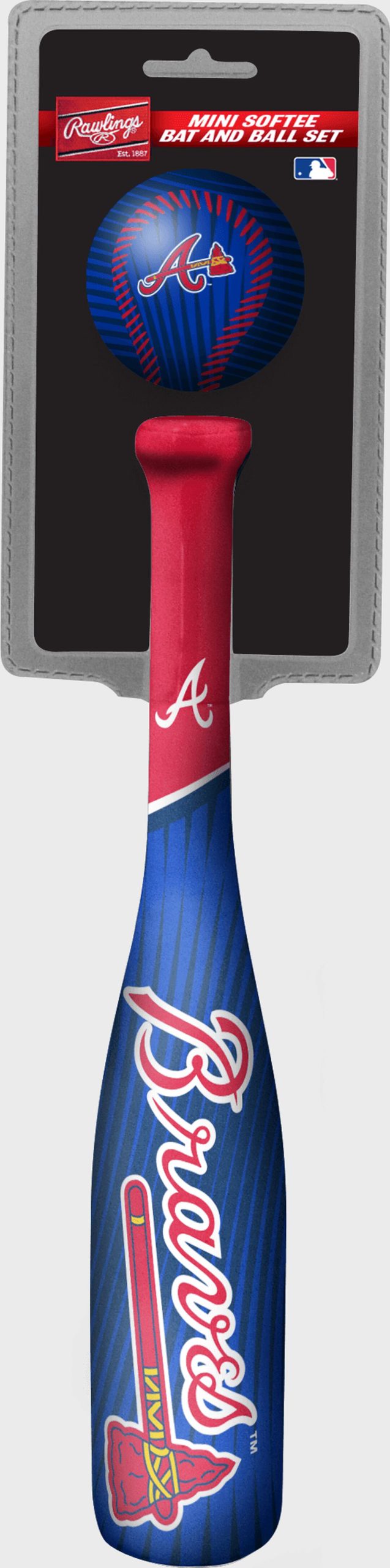 MLB Mini Slugger Softee Bat & Ball Set All 30 Teams