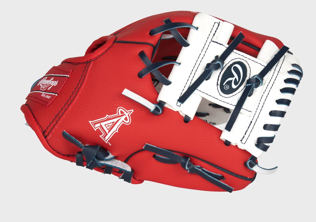 Los Angeles Angels 10-Inch Team Logo Glove - Image 2