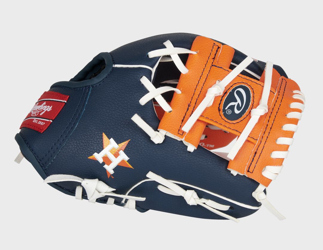 Houston Astros 10-Inch Team Logo Glove - Image 2