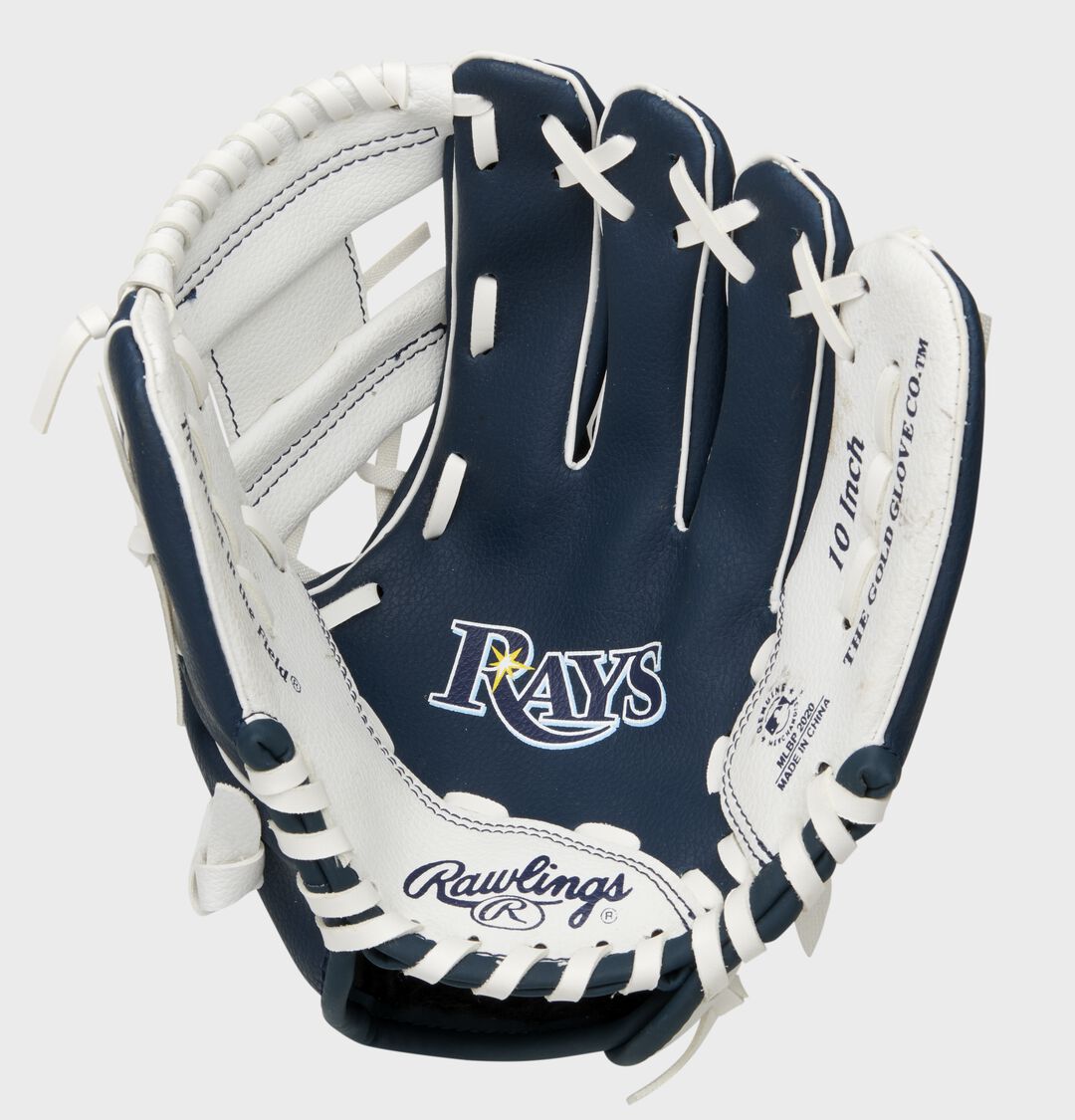 Tampa Bay Rays 10-Inch Team Logo Glove - Image 3