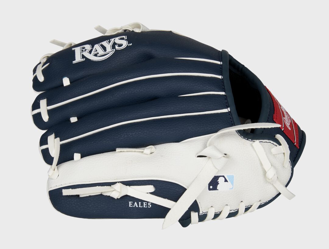 Tampa Bay Rays 10-Inch Team Logo Glove - Image 4