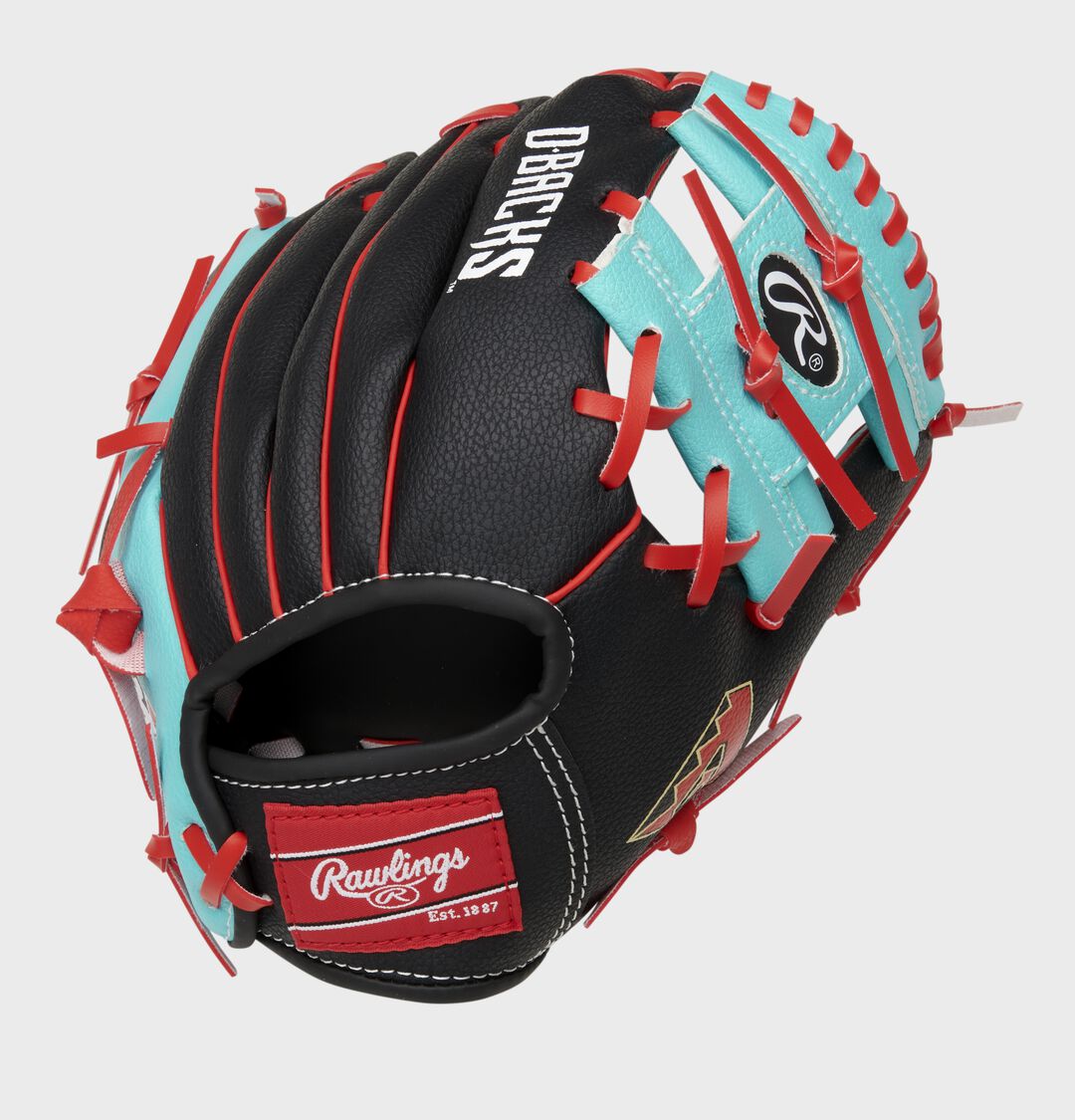 Arizona Diamondbacks 10-Inch Team Logo Glove - Image 3