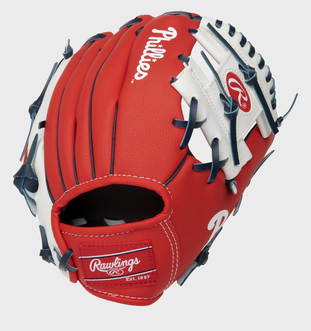 Philadelphia Phillies 10-Inch Team Logo Glove - Image 3