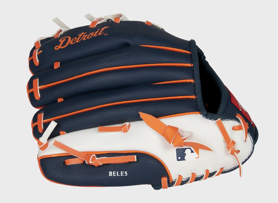 Detroit Tigers 10-Inch Team Logo Glove - Image 5