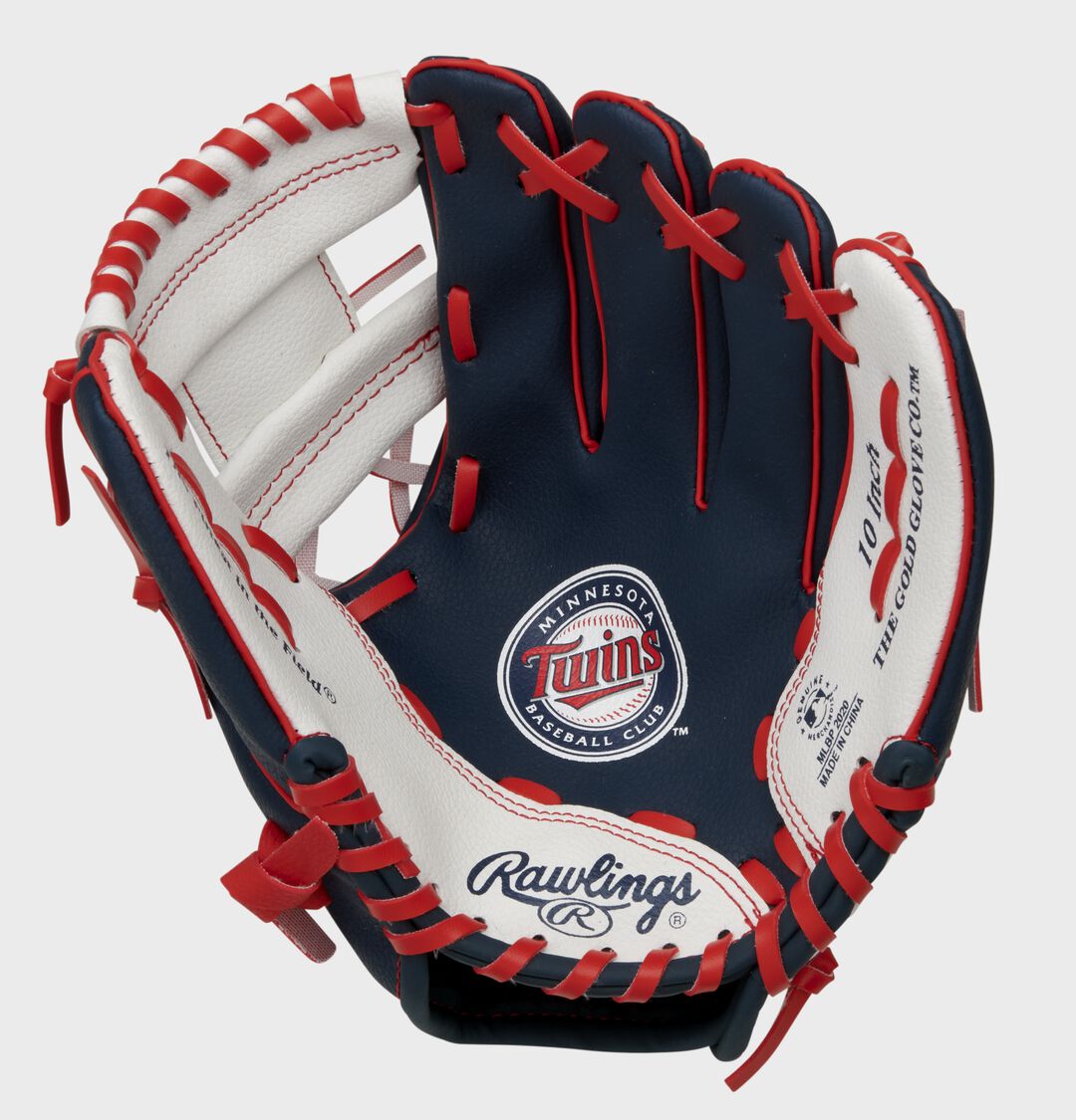 Minnesota Twins 10-Inch Team Logo Glove - Image 4