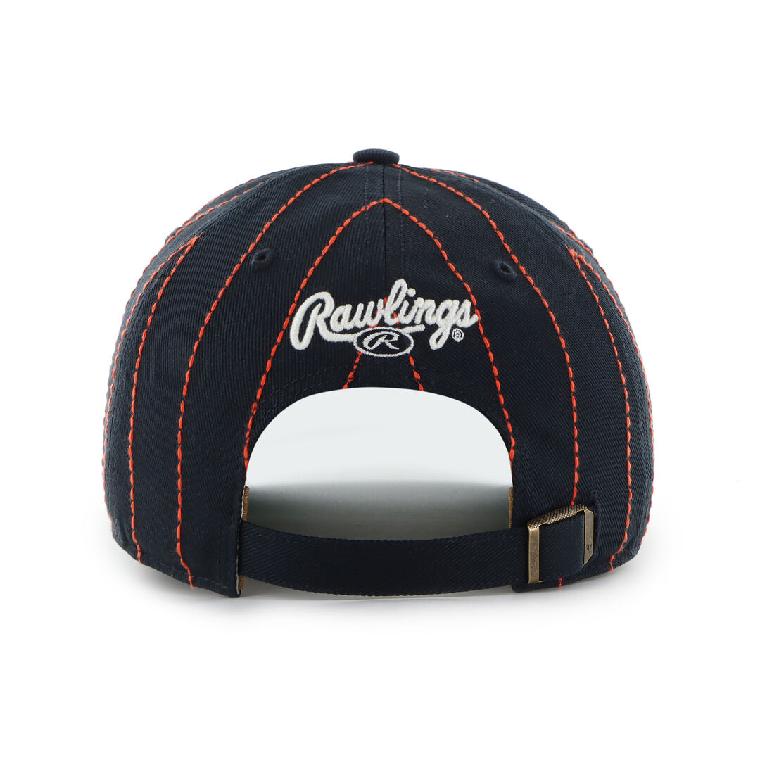 Detroit Tigers Rawlings '47 Brand Pinstripe Hitch Hat - Image 4
