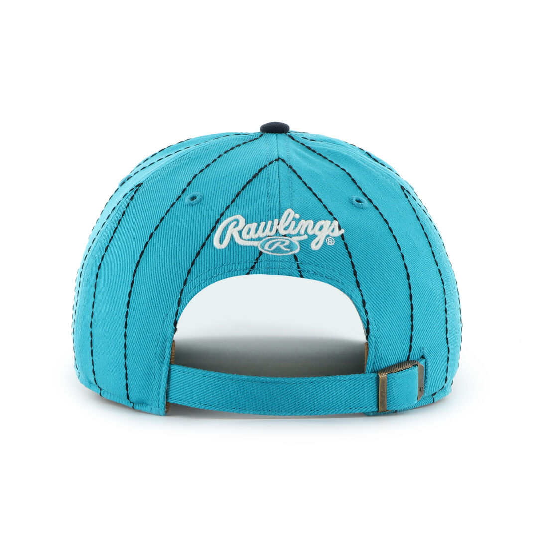 Miami Marlins Rawlings '47 Brand Pinstripe Hitch Hat - Image 4