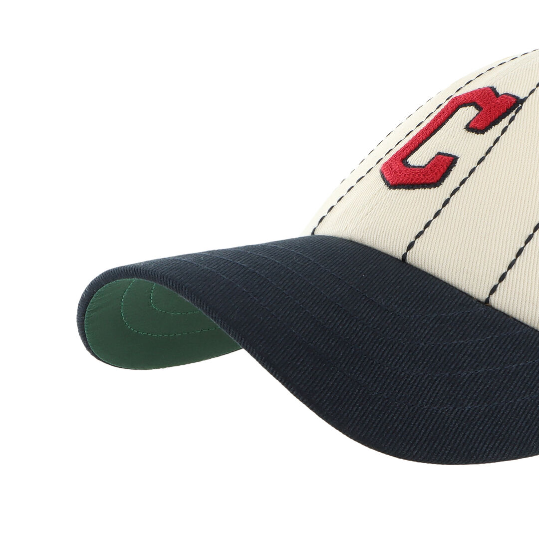 Cleveland Guardians Rawlings '47 Brand Pinstripe Clean Up Hat - Image 5