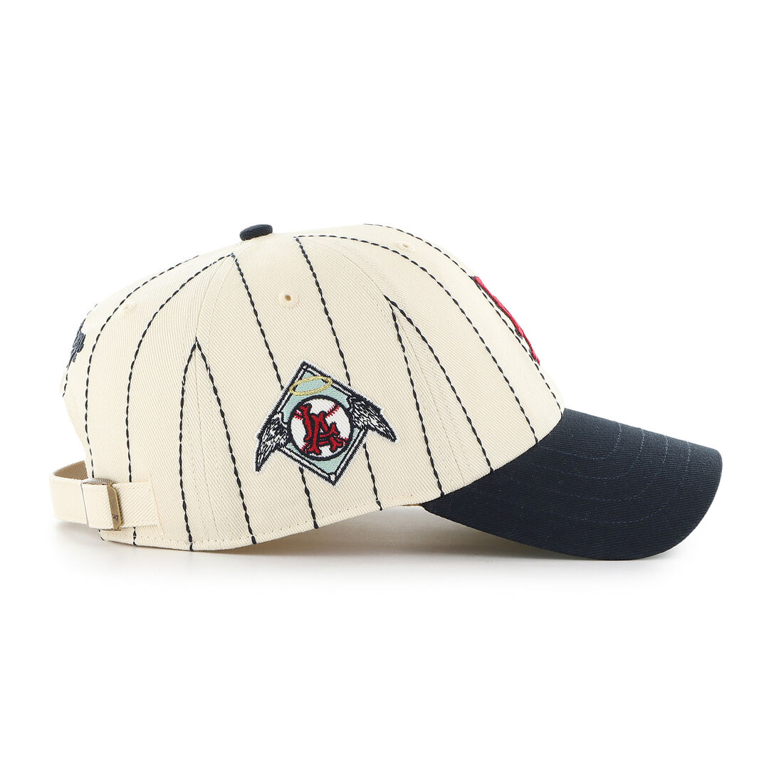 Los Angeles Angels Rawlings '47 Brand Pinstripe Clean Up Hat - Image 3