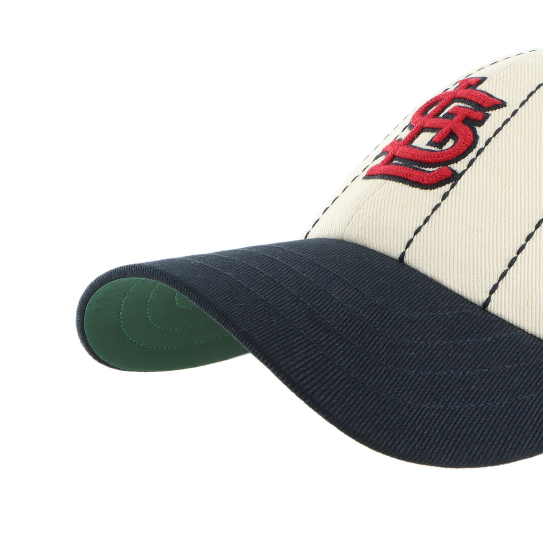 St. Louis Cardinals Rawlings '47 Brand Pinstripe Clean Up Hat - Image 5