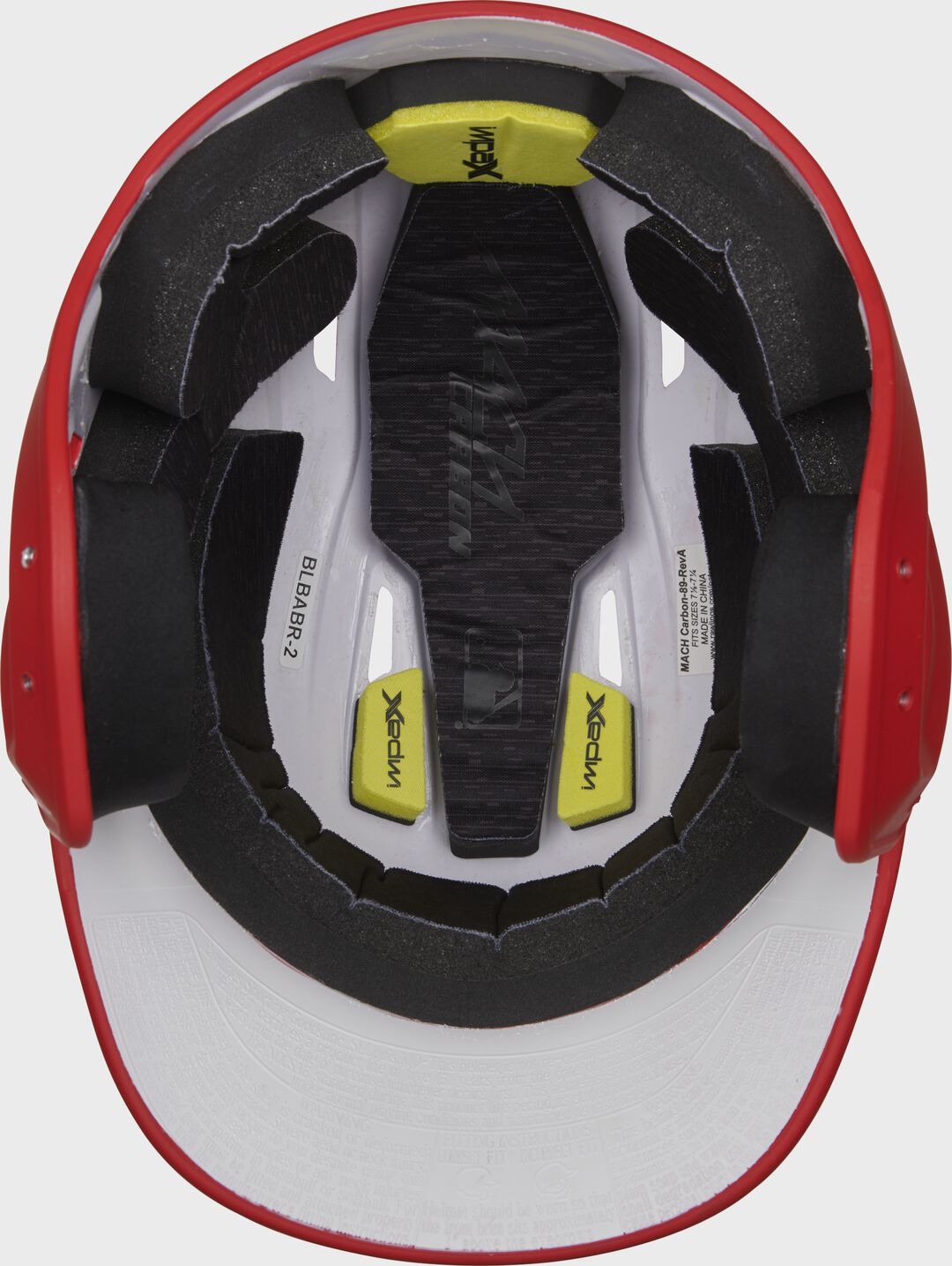 Rawlings Mach Carbon Batting Helmet - Image 4
