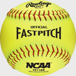 Rawlings 11-Inch NCAA Recreational Fastpitch Softball 6 Pack or Dozen