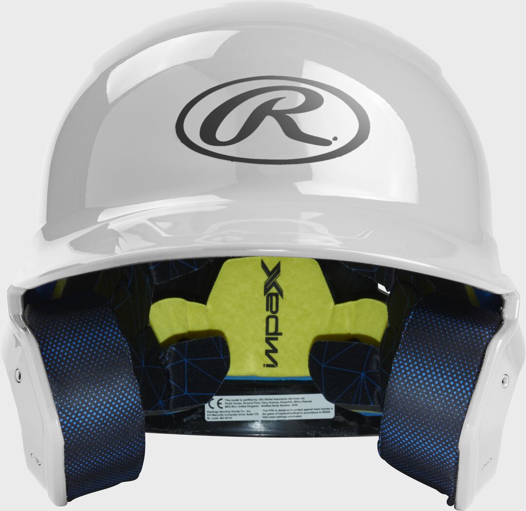 Rawlings Mach Gloss Batting Helmet Senior & Junior Sizes - Image 3