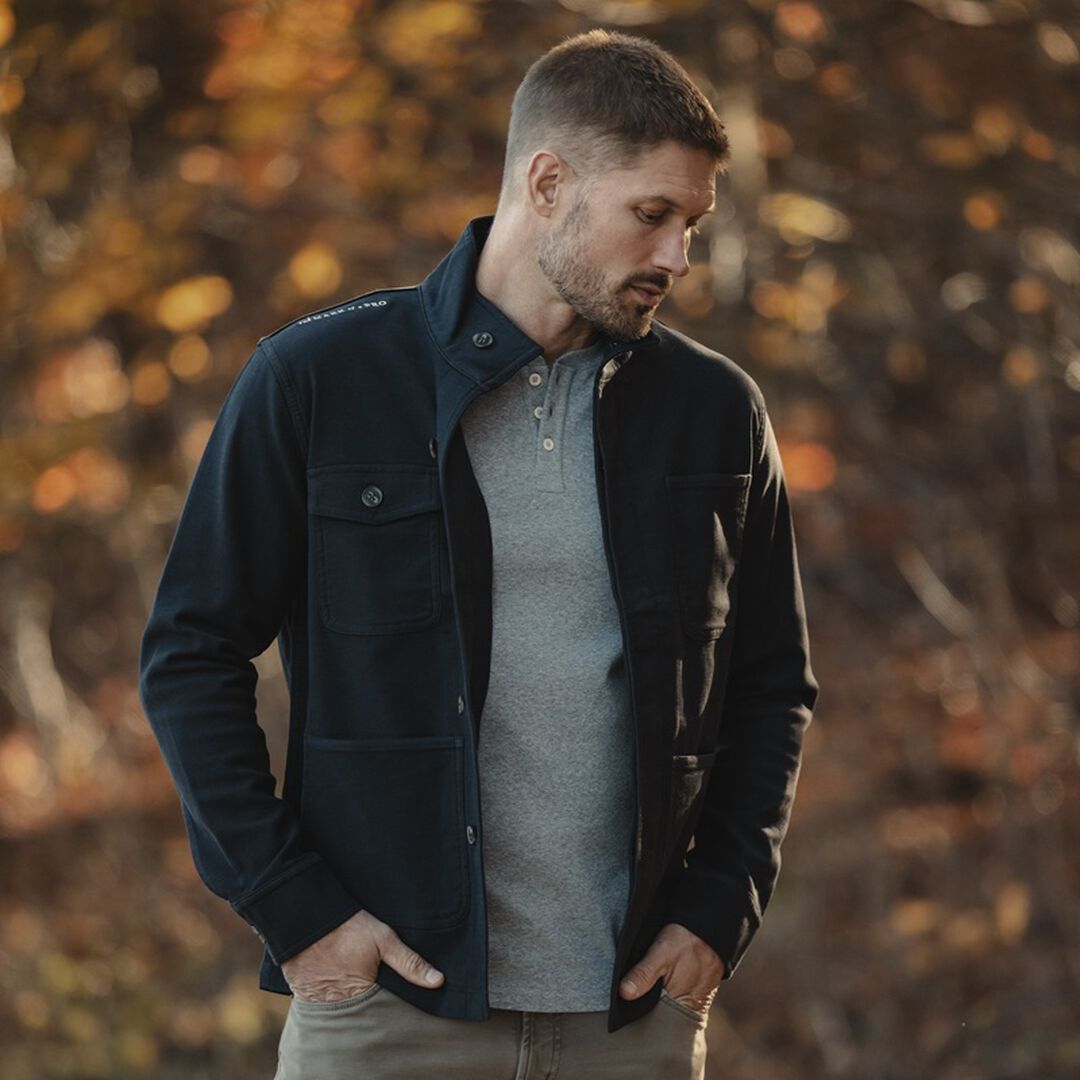 Rawlings x The Normal Brand Comfort Terry Chore Coat - Image 3