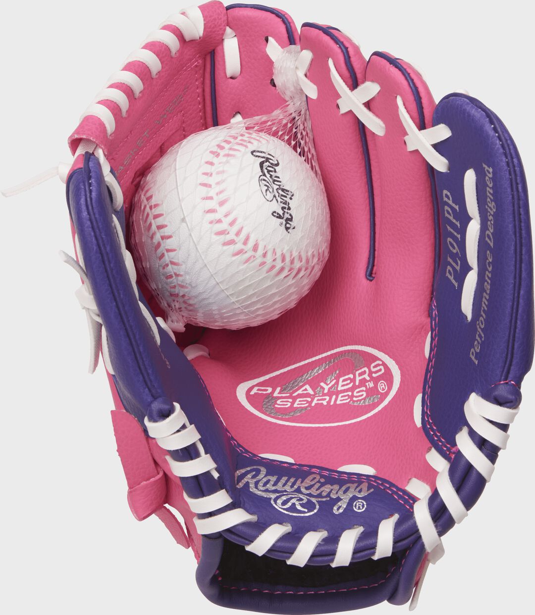 Players Series 9 in Softball Glove with Soft Core Ball - Image 4