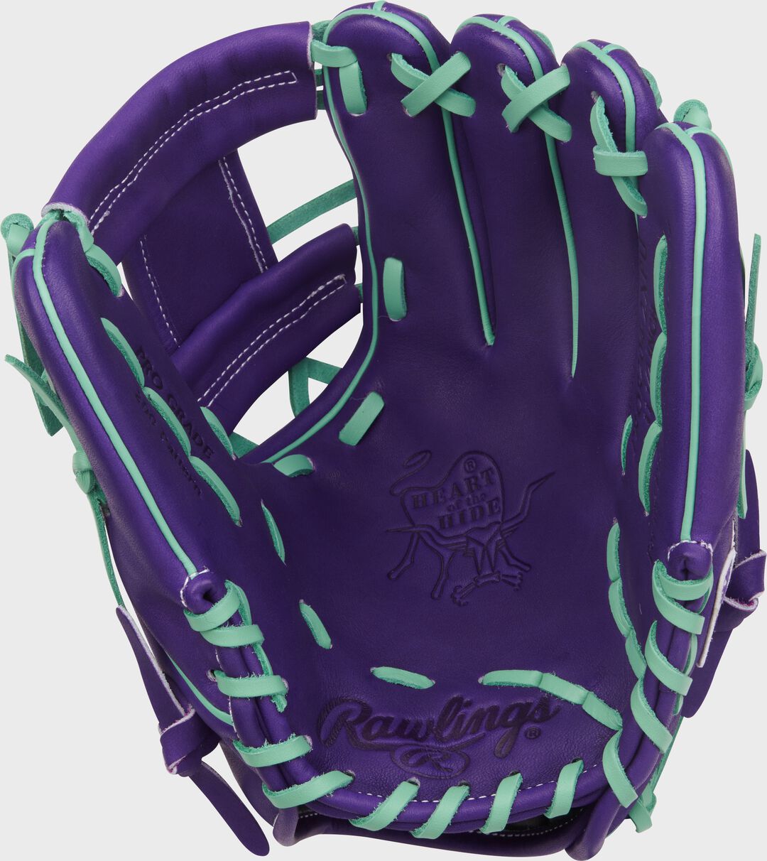 Heart of the Hide 11.5-Inch Purple Infield Glove Right Hand Throw - Image 4