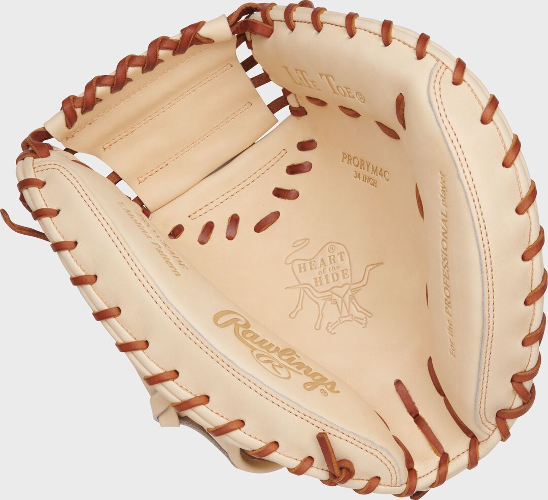 Heart of the Hide 34" Camel Catcher's Mitt Right Hand Throw - Image 4