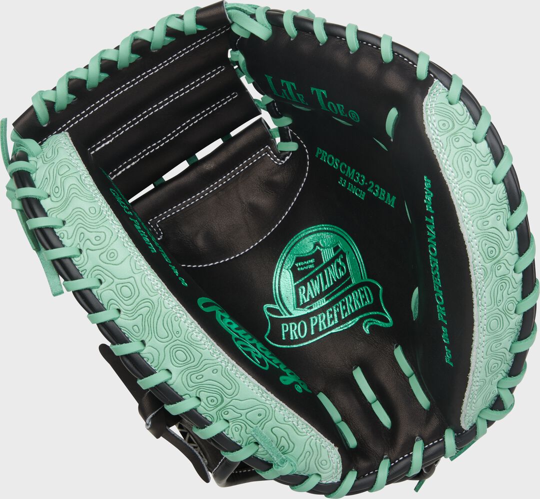 Rawlings Pro Preferred 33-Inch Catcher's Mitt Right Hand Throw - Image 4
