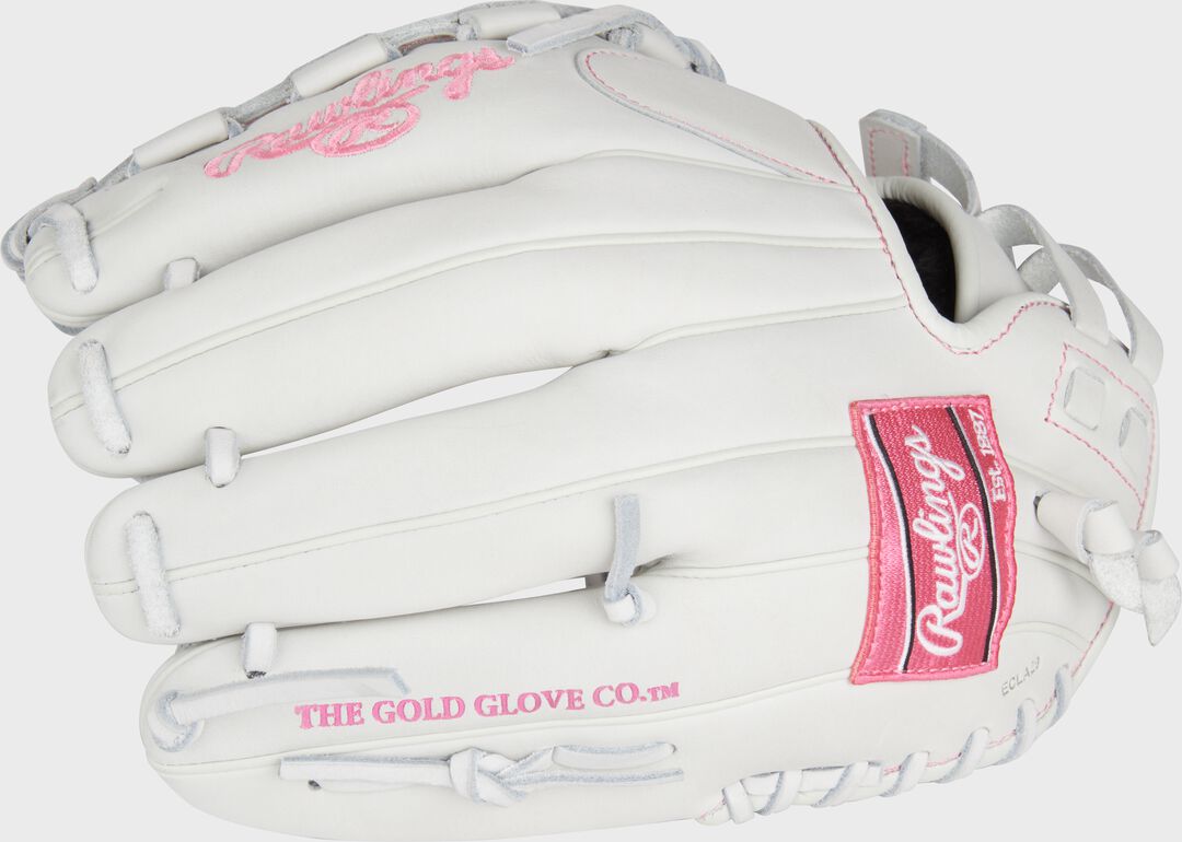 Liberty Advanced Color Series 12 in Fastpitch Glove White/Pink - Image 5
