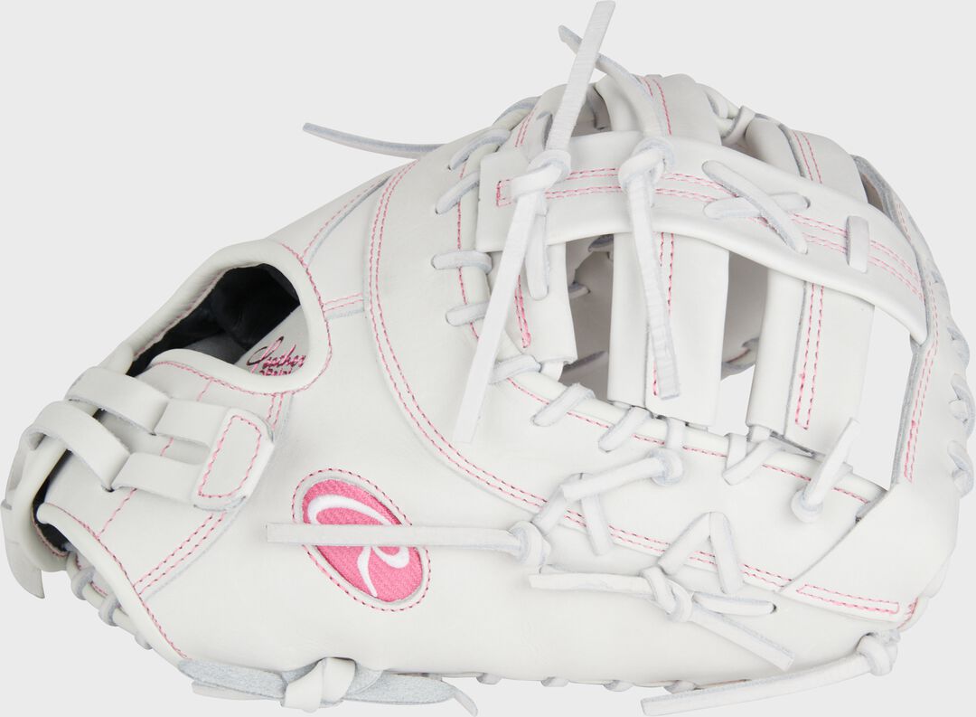 Liberty Advanced Color Series 13 in 1st Base Mitt White/Pink - Image 2