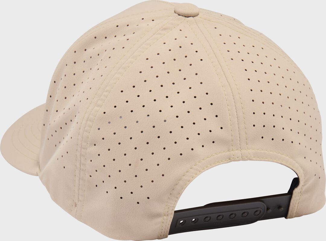 Rawlings Tan Laser Performance Patch Snapback Hat - Image 3