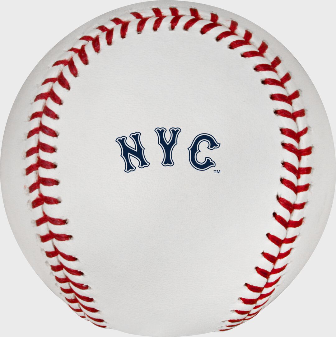 MLB 2024 New York Mets City Connect Baseball 1 Ball - Image 2