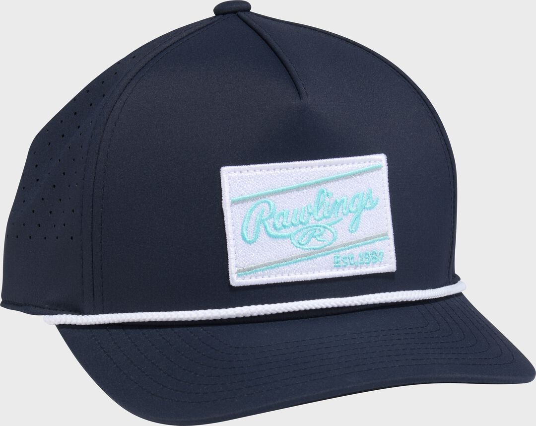 Rawlings Navy Rope Patch Hat - Image 3