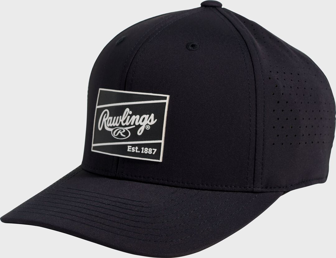 Rawlings Performance Snapback Hat Black