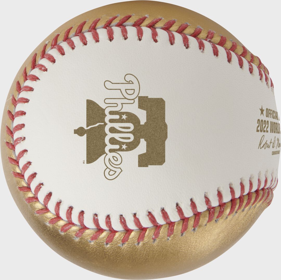 MLB 2022 Gold World Series Dueling Baseball - Image 3